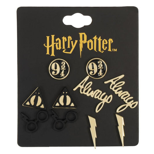 Harry Potter 5 Pack Earring Set