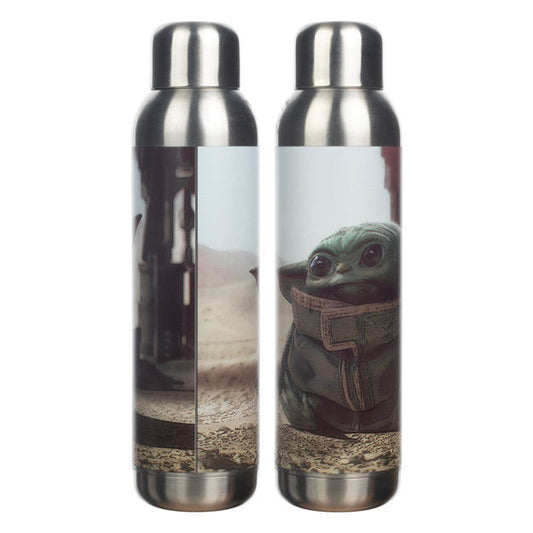 Star Wars: The Mandalorian Grogu 22 oz. UV Stainless Steel Water Bottle