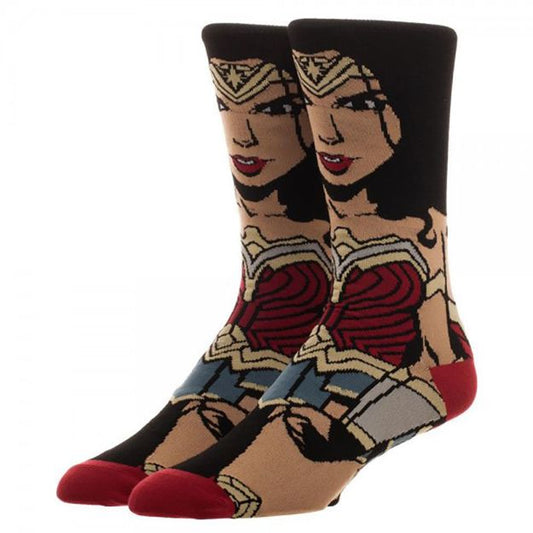 DC Comics Justice League: Wonder Woman 360 Character Socks