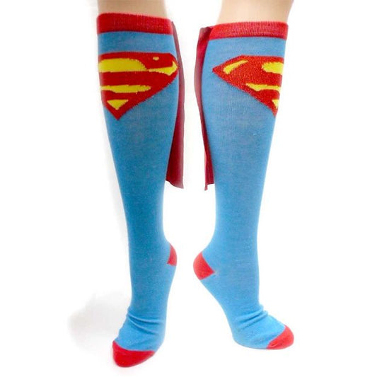 DC Comics: Superman Knee High Cape Socks