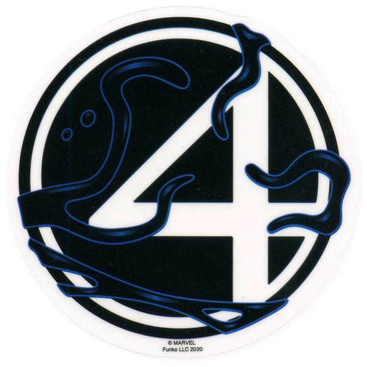 Funko Marvel Venomized Fantastic 4 Logo Sticker Exclusive