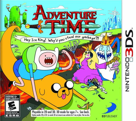 Adventure Time: Hey Ice King! Why'd You Steal Our Garbage?!! (3DS)