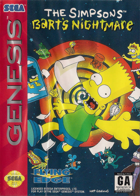 The Simpsons: Bart's Nightmare (Genesis)