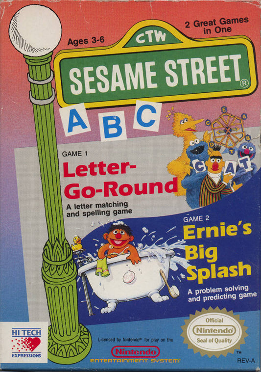 Sesame Street: ABC (NES)