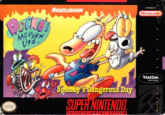 Rocko's Modern Life: Spunky's Dangerous Day (SNES)