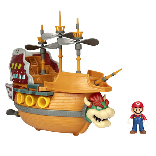 Super Mario Deluxe Bowser's Air Ship Playset