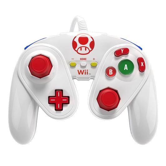 Pdp Wired Fight Pad For Wii U - Toad (Wii/WiiU)