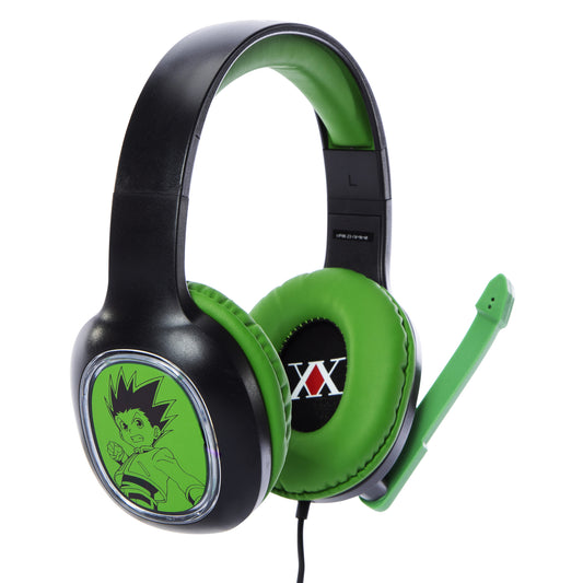 Hunter X Hunter™ Wired LED Gaming Headphones With Rotating Microphone