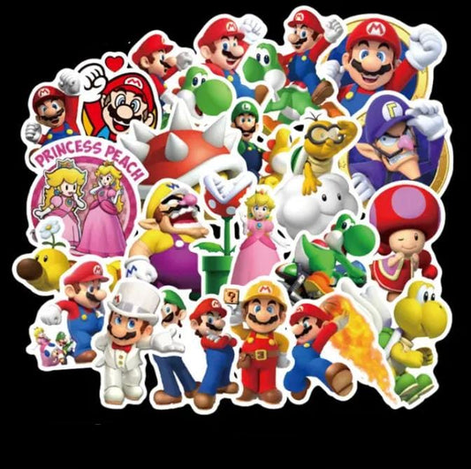 Super Mario Bros. Stickers (Assortment)