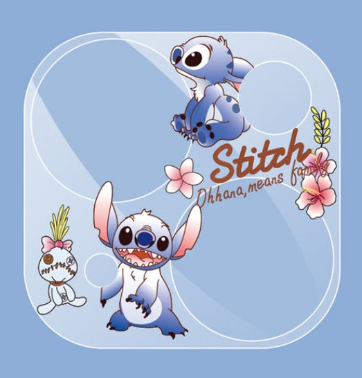 Stitch: Mini Back Cover Camera Lens Protector for IPhone 14 13 12 11