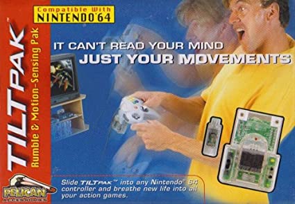 Tilt Pak Rumble & Motion Sensing Pak (N64)