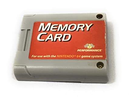 Memory Card de N64 (Varios)