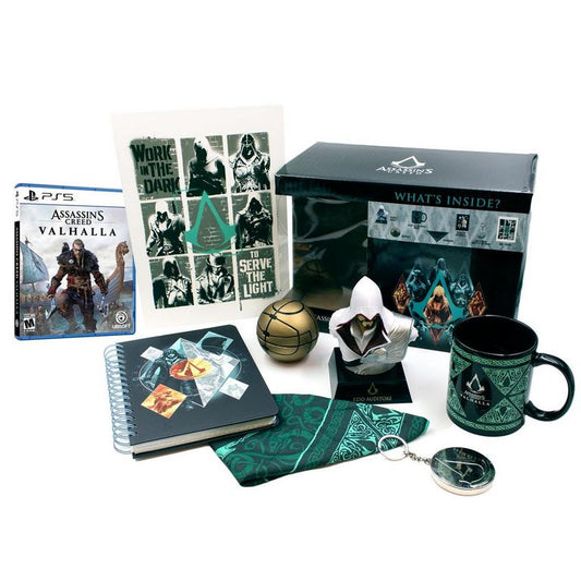 Assassin's Creed Valhalla (PS5) y Caja de Coleccion