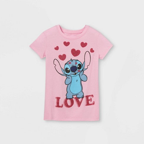 Camisa de Stitch 'Love' (Niñas)