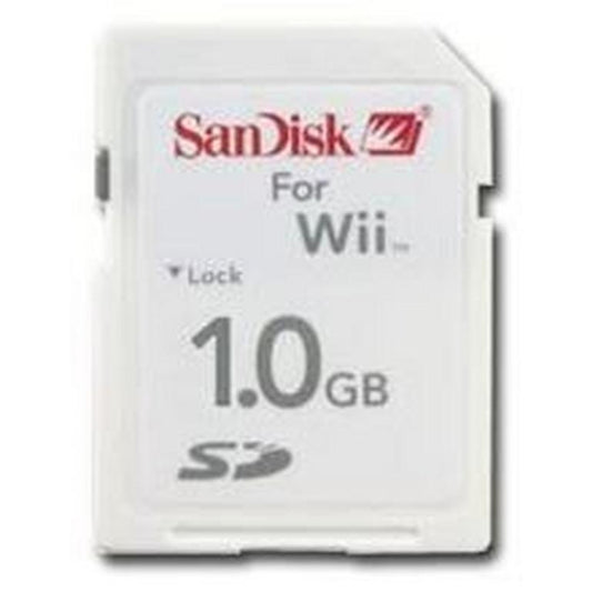 Memoria SD 1GB para Nintendo Wii & DSi