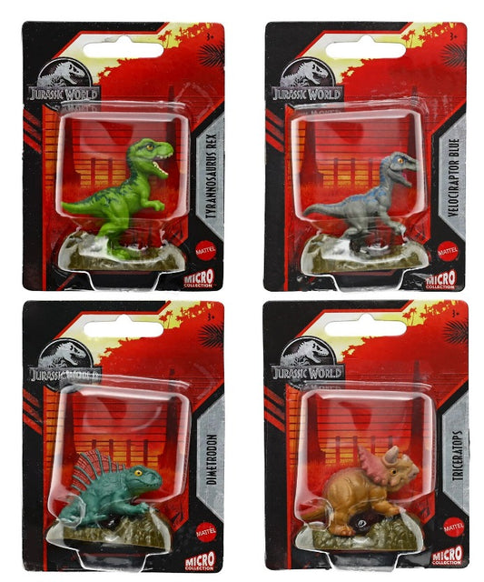 Jurassic World Micro Dinosaur Figuras