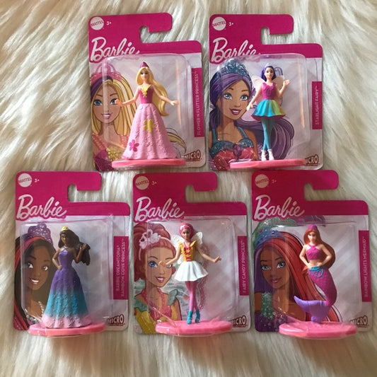 Barbie Princess Mini Figuras