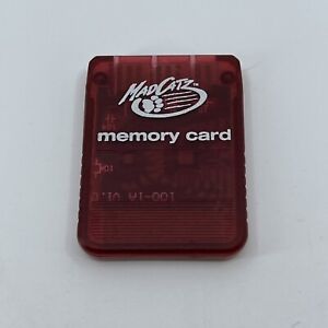 Memory Card de PlayStation (Mad Catz)