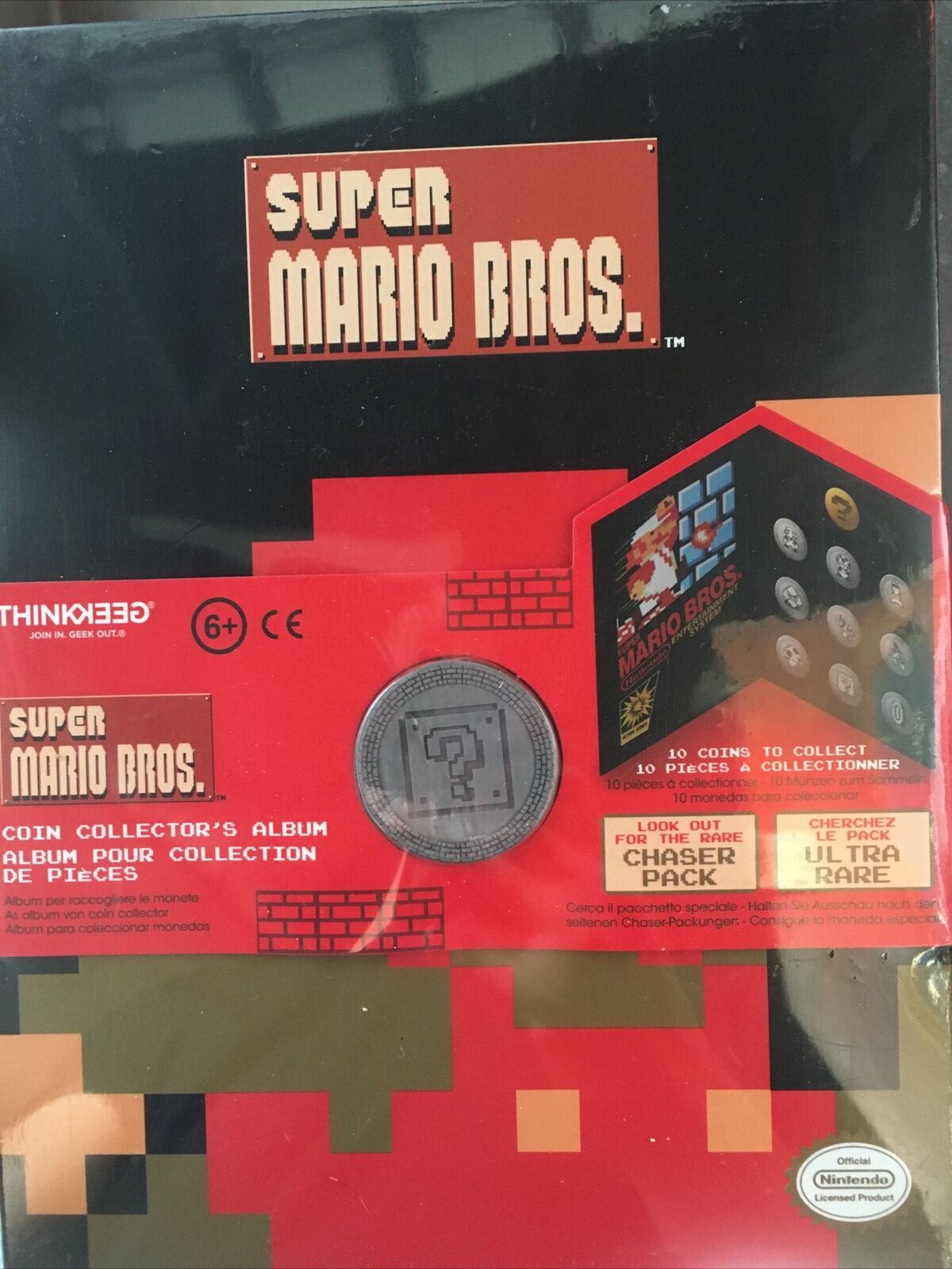 Super Mario Bros Coin Collector's Album
